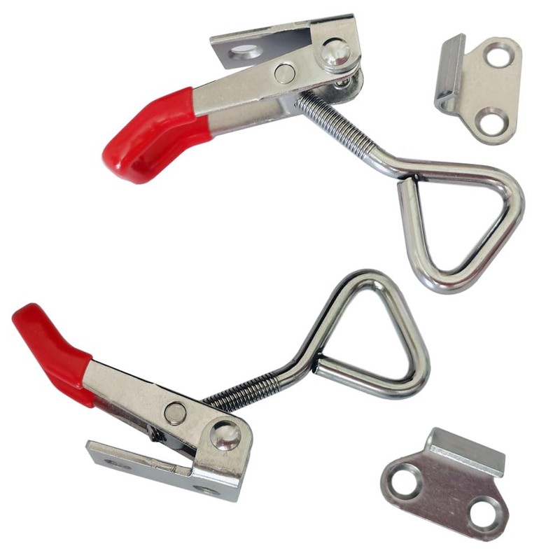 Smbbit 304 stainless steel Toggle Clamps adjustable quick buckle toggle