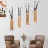 Sawoake Wooden Wall Planter Set of 4 - Modern Home