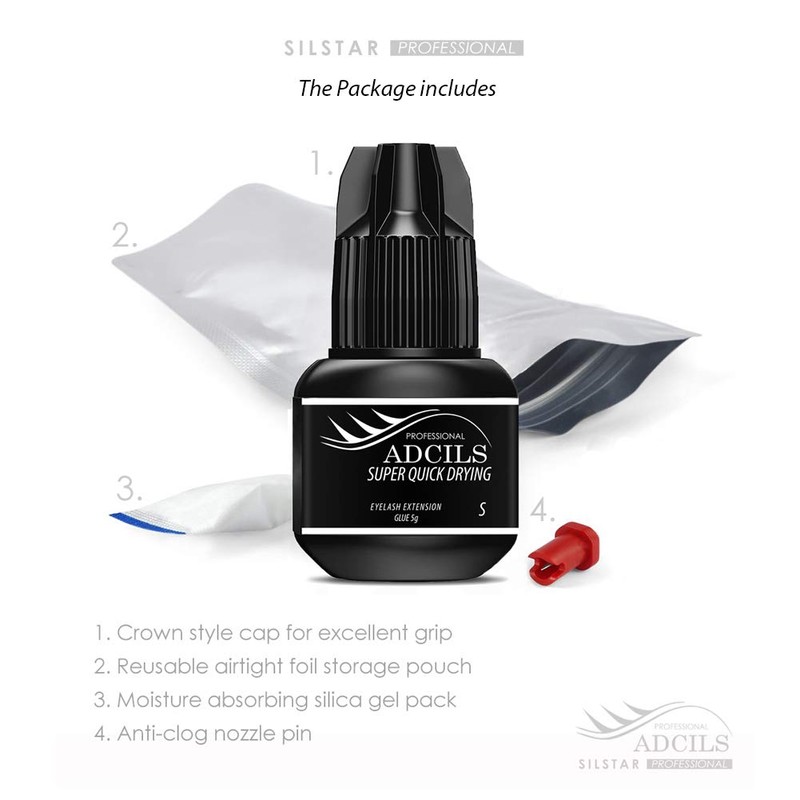 ADCILS EYELASH EXTENSION GLUES 5g (GS_5g)