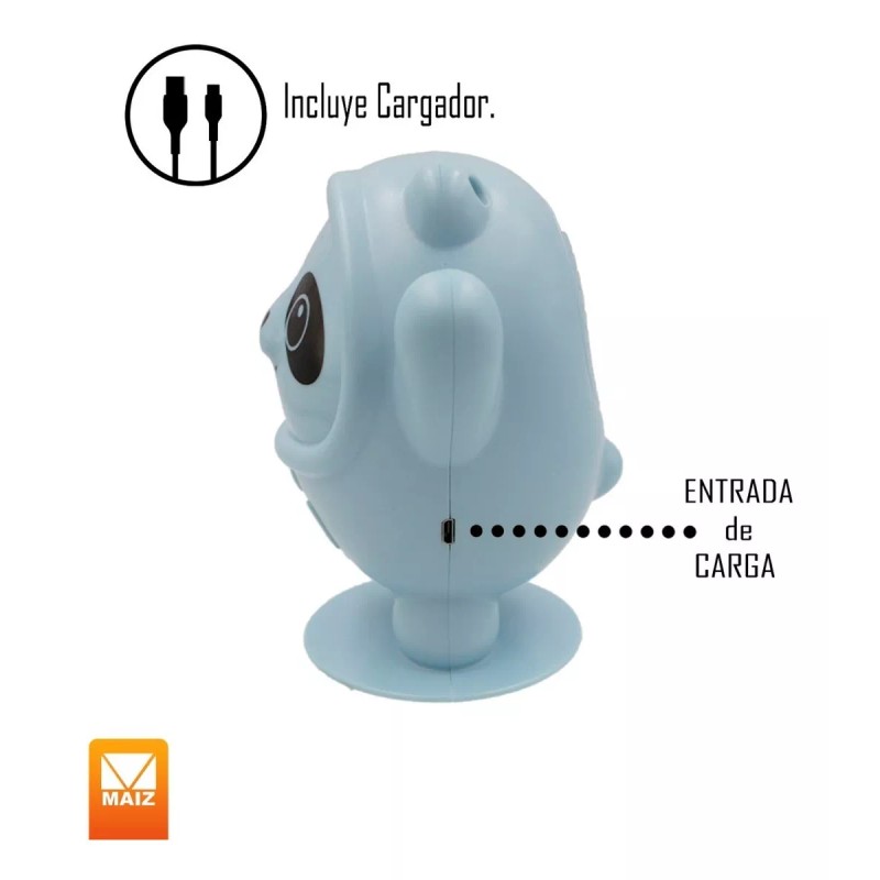 Maíz 5pzs Bocina Recargable Usb Bluetooth Portatil Kawaii