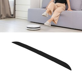 KIMISS Door Ramp Threshold Ramps Rubber 4 Pack Universal Sweeper Door Sill Stair Wheelchair Door Sill Free Fitting Rubber Door Sill Protector (Black)