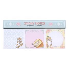 Sunstar Stationery mofusand Sticky Notes, Blue, S2841479