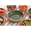 Dexam Sintra Small Glazed Terracotta Tapas Dish - Olive Green