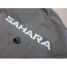 Mopar Jeep Wrangler JL Spare Tire Cover w/Backup Camera Bezel & Sahara Logo OEM