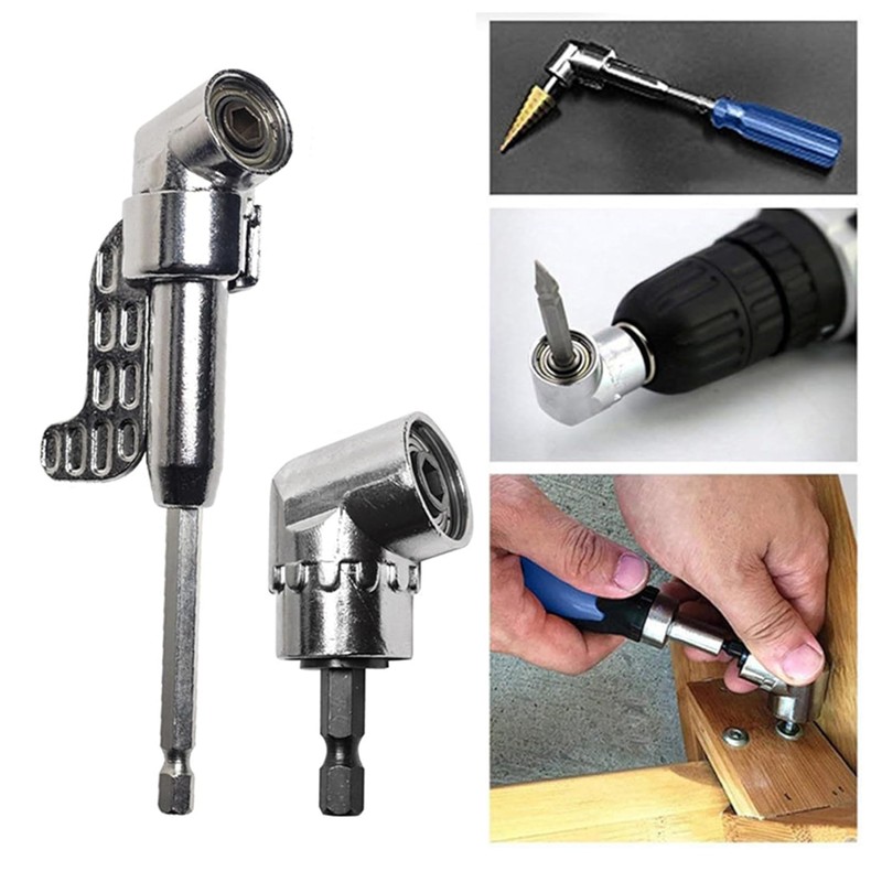 2pcs 105 Degree Right Angle Driver,New Corner Tool Screw Hub