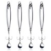 4 PCS Sea Fishing Spinners,Premium Sea Fishing Lures 20g 30g,Useful