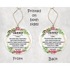 WolfeDesignPDD Gammy Noun Ornament - Christmas Ornament for Gammy -