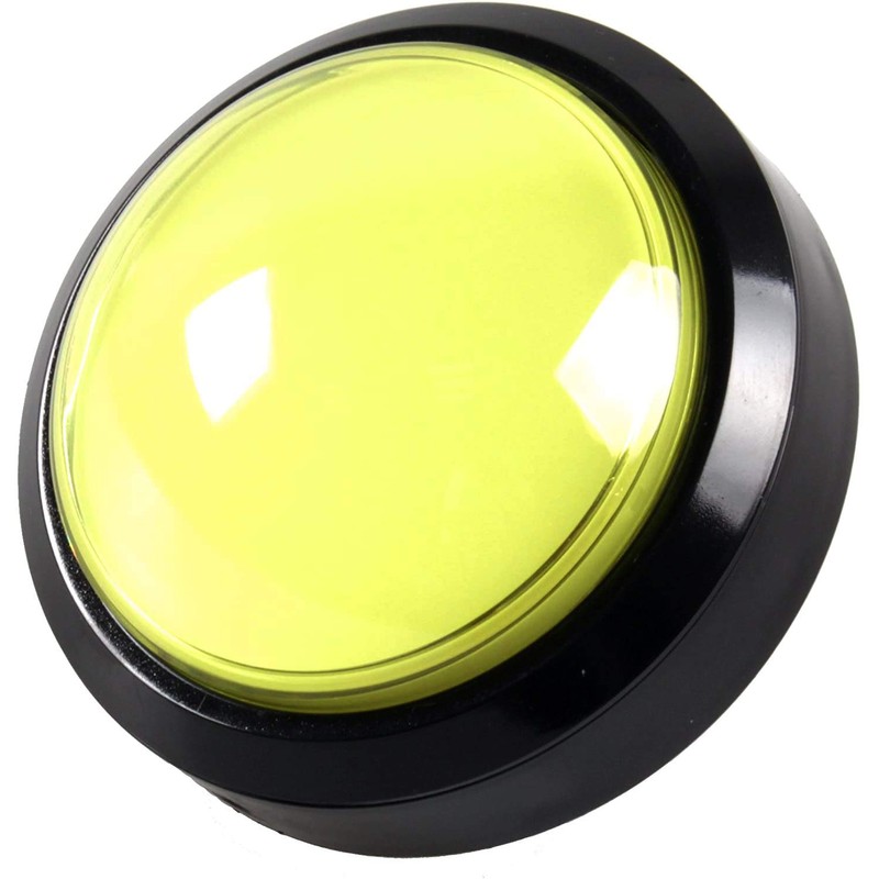 EG STARTS 5 Pcs/lot Arcade Buttons LED 100mm Big Dome