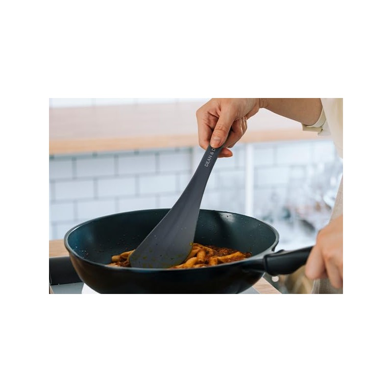 Dean and Deluca Kitchen Spatula, Charcoal Grey