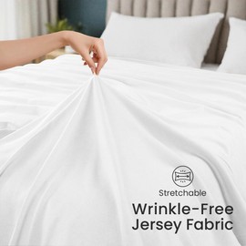 Utopia Bedding Knit Blanket Full Size (90x84 Inches, White) Soft Lightweight Jersey Breathable Sweatshirt Blanket for Bed,Couch & Sofa