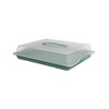 Rotho John Large Party Butler, Plastic (PP) BPA-Free, Turquoise/Clear, (47.5