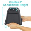 Vive Bed Risers Heavy Duty (4 Pack - 3 Inch)