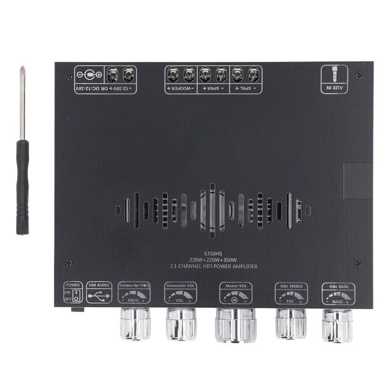 BT 5.1 Amplifier Board Stereo 2.1 Channel 350W 220W X