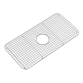 CIPOTAL 29.2 in. x 14.2 in. Centre Drain Kitchen Sink Bottom Grid with Supersoft Silicone Feet in 304 Grade Stainless Steel
