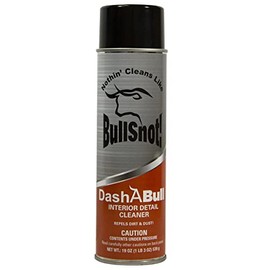 BullSnot! DashABull Interior Detail Cleaner 10899011 Car Detailing Foam Protectant Safe for Plastics 19oz