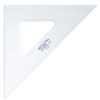 Graphoplex Set Square 45 ° 3 Straight Edges Transparent 26