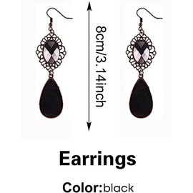 AOOTOOSPORT 1920s Flapper Great Gatsby Accessories Set 7 Pack Fashion Flapper Accessories for Women