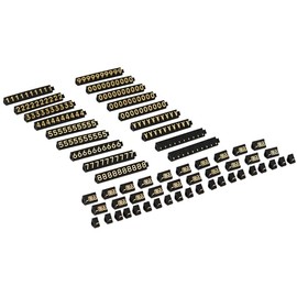 Price Cube (Medium) Black/Gold Letters