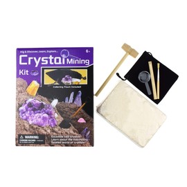 Kaper Kidz DIG & Discover Crystal Mining KIT : Dig and Discover Excavation Science Kit for Kids