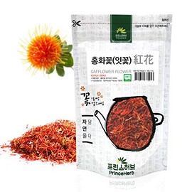 [Medicinal Korean Herb] Safflower (Carthamus Tinctorius/Honghua/홍화꽃) Dried Bulk Herbs 2oz (58 g)
