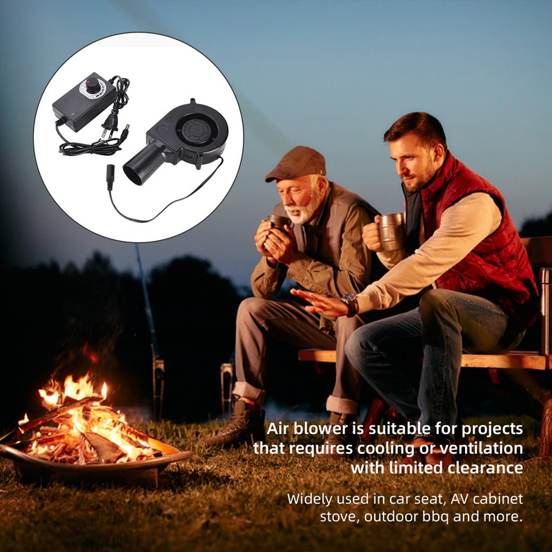 Air Blower Portable Time Saving Multi Purpose Hand Crank BBQ