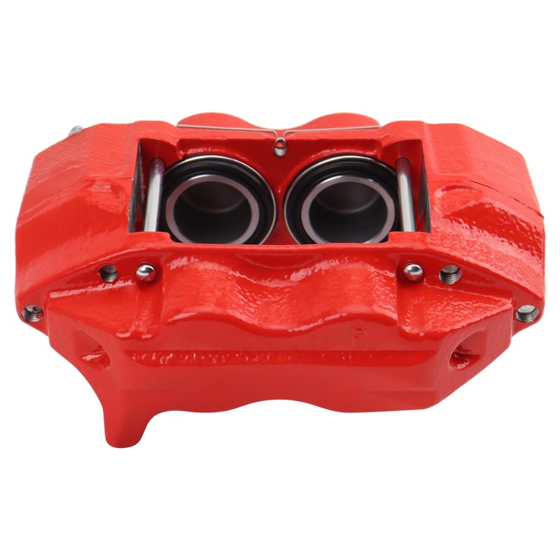 TRQ Performance Front Right Performance Brake Caliper Red Passenger Side