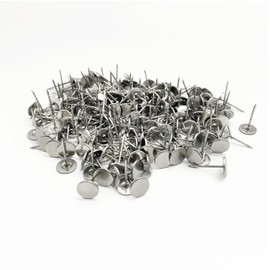 Pacaba 1000 Pieces Metal EAS Security Tags Pins,Silver Push Pins Use in Retail Clothing Shoes Jewelr Handbags Sunglasses, Works with Anti-Theft Equipment Checkpoint (19mm)