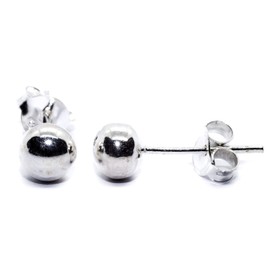 Arranview Jewellery Sterling Silver 5 mm Ball Stud Earrings