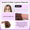 LDJOY Honey Blonde Synthetic Lace Front Wig 10 Inch Body