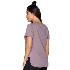 Colosseum Active Women's Myla Short Sleeve Scoop Neck Tee (Mauve, Medium)
