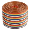 Flat Ribbon Cable Colourful 1.27 mm Spacing Cable 40P Flat