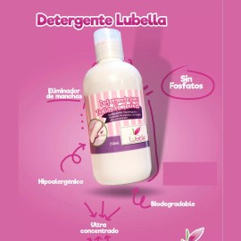 Lubella Detergente + Bolsa Para Guardar Toallas Sanitarias De Tela