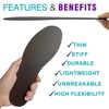 Carbon Fiber Shoe Arthritic Insert,Very Rigid Insole,1 Piece 31.5cm(Men Size