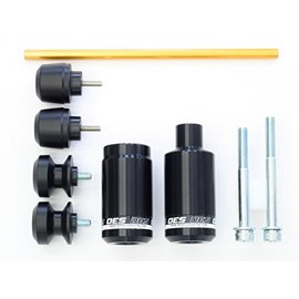 OES Frame Sliders Swingarm Spools Fork Sliders 2016 2017 2018 2019 2020 2021 2022 2023 Kawasaki Ninja ZX10R No Cut (White)