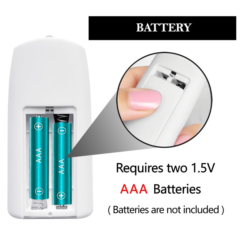 Molgoc Replacement Remote Control for Ceiling Fan,Compatible with Bell+Howell Socket