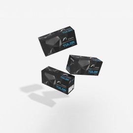 Tulda Velcro Sanding Paper Sheets Strips P320 70x198 8 Holes - Sandpaper Grits Hook & Loop Pads Rectangular Electric Orbital Sander - Long Lasting Efficient All Surfaces (Box of 50 PCS)