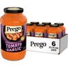 Prego Creamy Tomato Pasta Sauce With Garlic, 24 oz Jar,