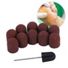 Pack of 10 Nail Dedicated Head Sanding Cap Polisher Sand