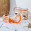 Encheng Glass Jars With Airtight Lids, Mason Jars 8 oz,Glass