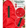 Red Upright Christmas Tree Storage Bag for Artificial Trees –