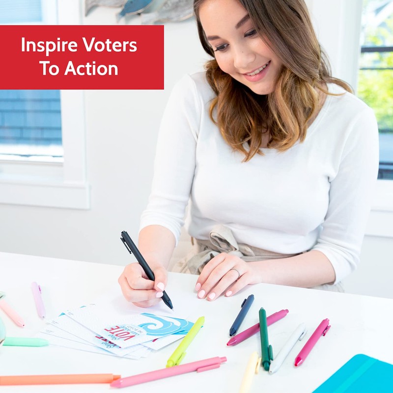 T MARIE 100 Bulk Voter Postcards 4x6” - One Vote