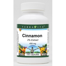Cinnamon 2% - 450 mg (100 Capsules, ZIN: 519759) - 3 Pack
