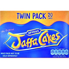 Original McVitie's The Original Jaffa Cakes Twin Pack Imported From The UK England The Very Best Of Original British Jaffa Cakes