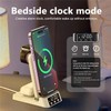 A60 4 in 1 Foldable Wireless Charging Station with Alarm