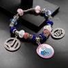 muiot JACK AND JILL Sorority Bracelet JJ 1938 Rhinestone Letter