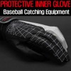 Spider Grip Baseball Inner Glove (Silver, 25[XL])