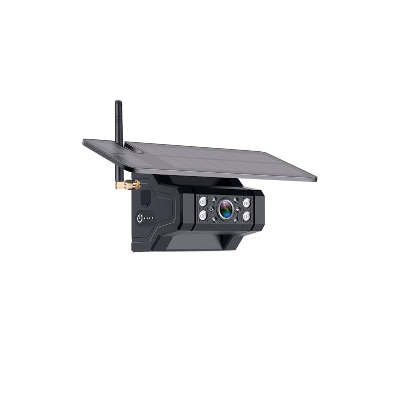 Magnetic RV Backup Camera Solar Portable - Install-Free Soft Rubber