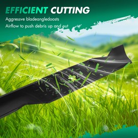 SCITOO Lawn Mower Blade, 48 inches Blades Compatible for Ariens 21547939 for AYP 173920, 180054, 512258301, 532180054, 539107519 for Craftsman 24679 PB20VA48 PB23H48LGT PB23H48YT PP22V48 PPLGT2248