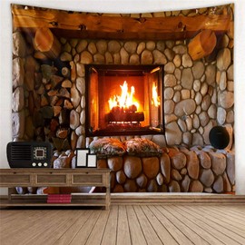 Alumuk Tapestry Wall Hanging Tapestry Fireplace Wall Towel Goa India Hippie Boho Style Decorative Towel Bedspread Indian Oriental Psychedelic