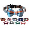 Cat Collar with Bell and Bow Tie, Quick Release Safety